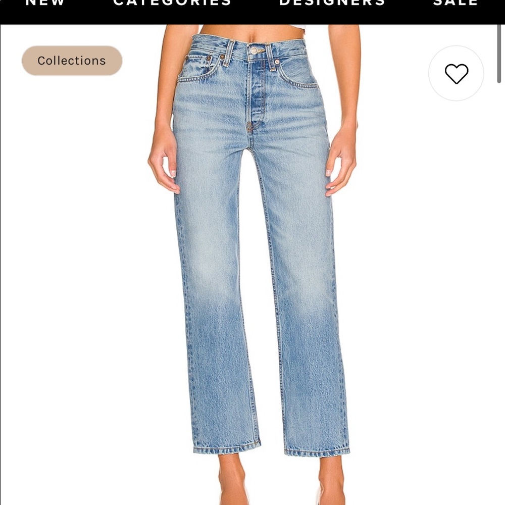 Re/Done Originals 70's Stove Pipe Jeans